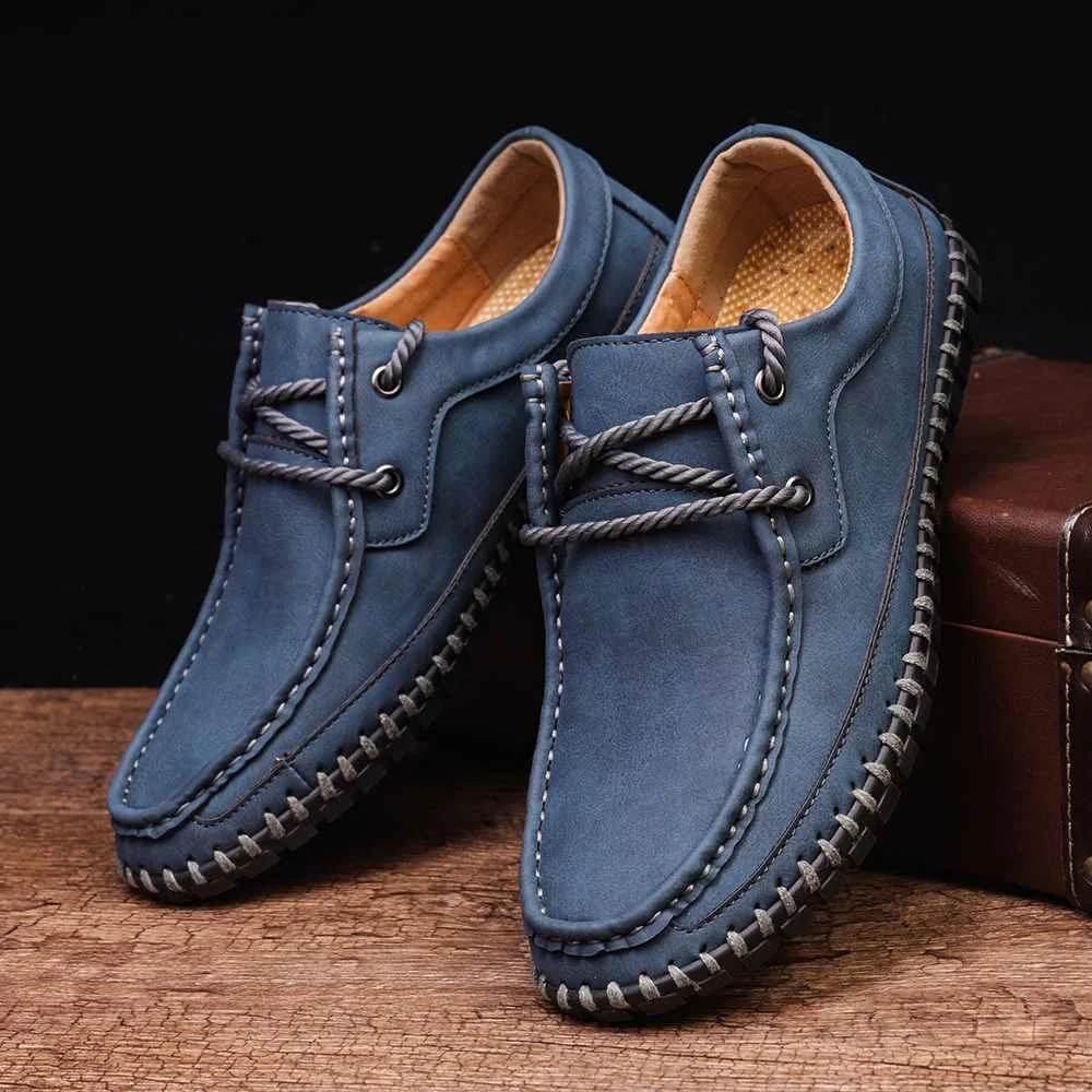 Menico 2022 New Men Hand Stitching Microfiber Leather Comfort Soft Casual Shoes Fashion Comfortable Breathable Single Shoes
Menico 2022 New Men Hand Stitching Microfiber Leather Comfort Soft Casual Shoes Fashion Comfortable Breathable Single Shoes