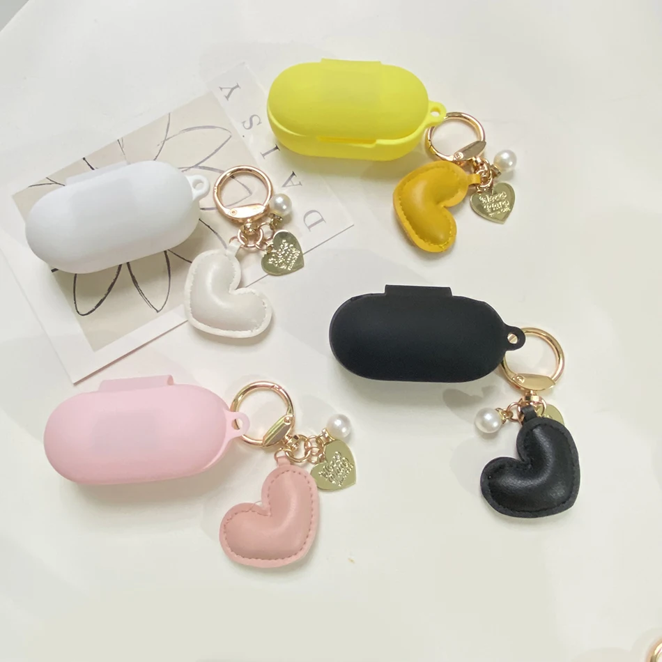 Роскошный чехол с подвеской в виде сердца для Samsung Galaxy Buds / Buds Plus / Buds + чехол для наушников Силиконовый ТПУ чехол для телефона
Роскошный чехол с подвеской в виде сердца для Samsung Galaxy Buds / Buds Plus / Buds + чехол для наушников Силиконовый ТПУ чехол для телефона