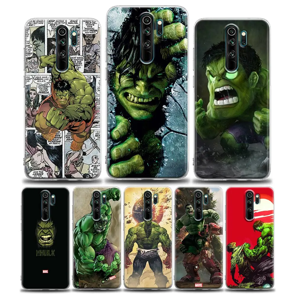 Clear Phone Case for Redmi 8 8A 7 9 9C Y3 K20 K30 K40 Note 7 8 9 10 8T Pro Case Soft Silicone Cover Marvel Hero Hulk comics
Clear Phone Case for Redmi 8 8A 7 9 9C Y3 K20 K30 K40 Note 7 8 9 10 8T Pro Case Soft Silicone Cover Marvel Hero Hulk comics