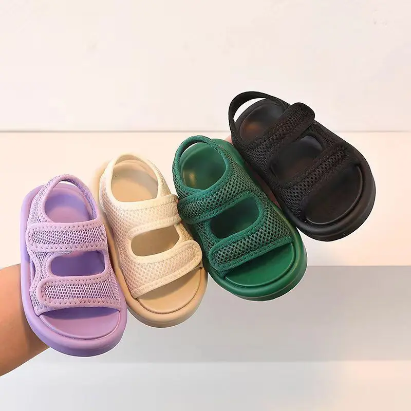 Summer Children Sandals Baby Cute Candy Color Barefoot Shoes Boys Adjustable Sports Sandals Girls Fashion Beach Sandals
Summer Children Sandals Baby Cute Candy Color Barefoot Shoes Boys Adjustable Sports Sandals Girls Fashion Beach Sandals