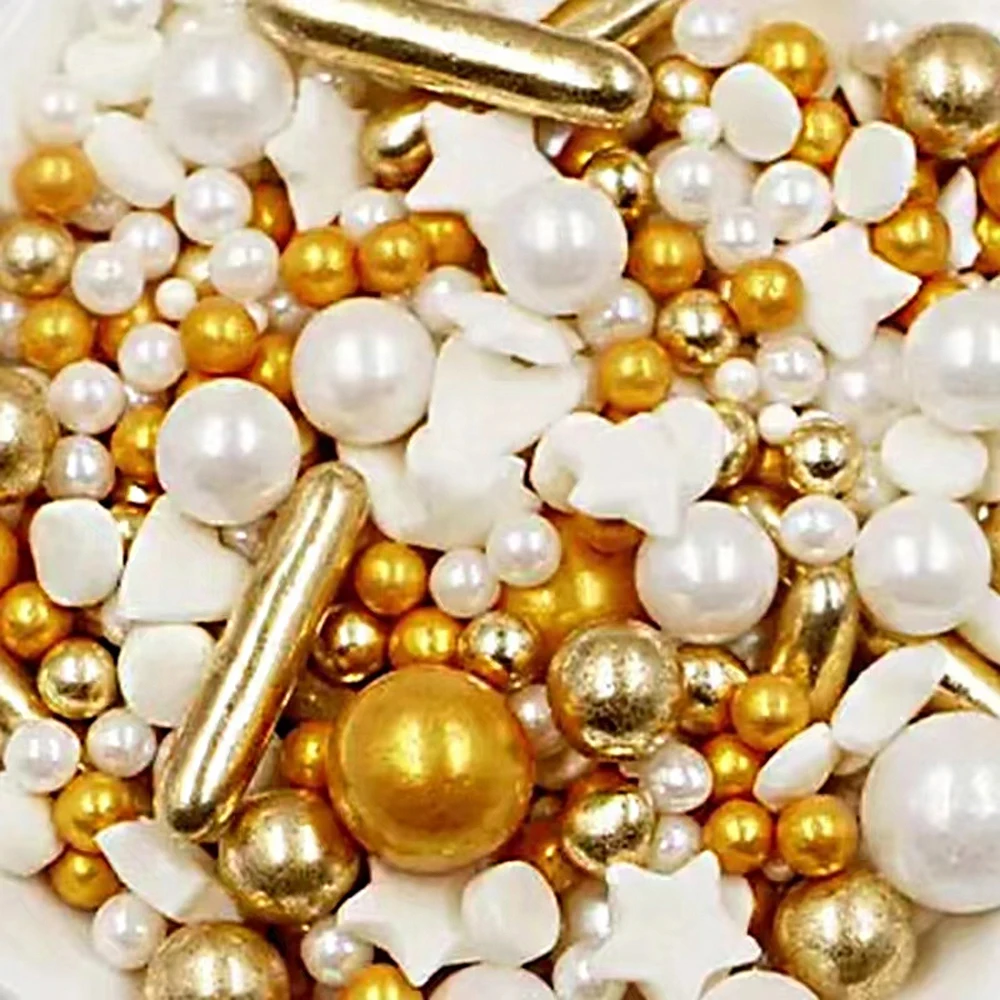 50g Gold Sugar Ball Cake Decoration DIY Cake Topper Ball Birthday Party Donuts Dessert Baking Decor Sweet Candy Decorative
50g Gold Sugar Ball Cake Decoration DIY Cake Topper Ball Birthday Party Donuts Dessert Baking Decor Sweet Candy Decorative