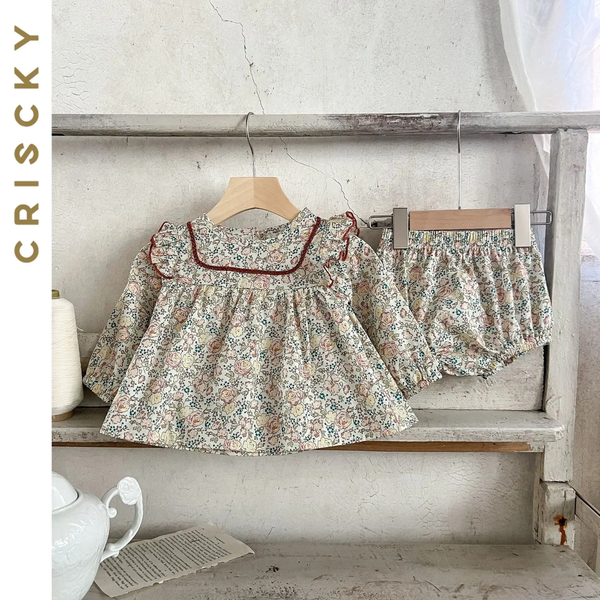 0-24 Months Baby Girls Clothes Long Sleeve Floral Print Shirts Shorts 2Pcs Outfits Set 2023 Autumn Newborn Baby Suits
0-24 Months Baby Girls Clothes Long Sleeve Floral Print Shirts Shorts 2Pcs Outfits Set 2023 Autumn Newborn Baby Suits