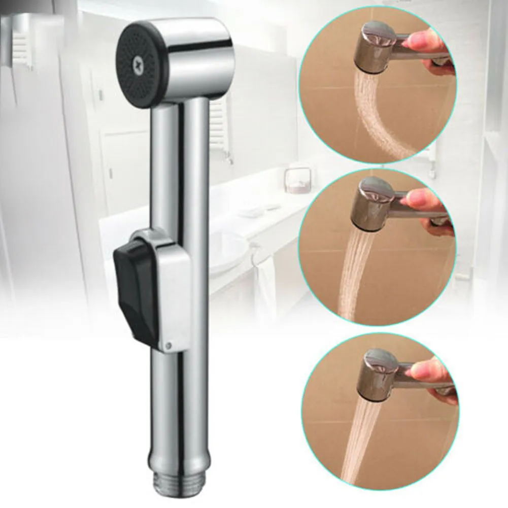 ABS Material Silver Hand Held Spray Shower Nozzle Bidets Bathroom Wash Basin Cleaning Watering Grass With Mounting Bracket
ABS Material Silver Hand Held Spray Shower Nozzle Bidets Bathroom Wash Basin Cleaning Watering Grass With Mounting Bracket