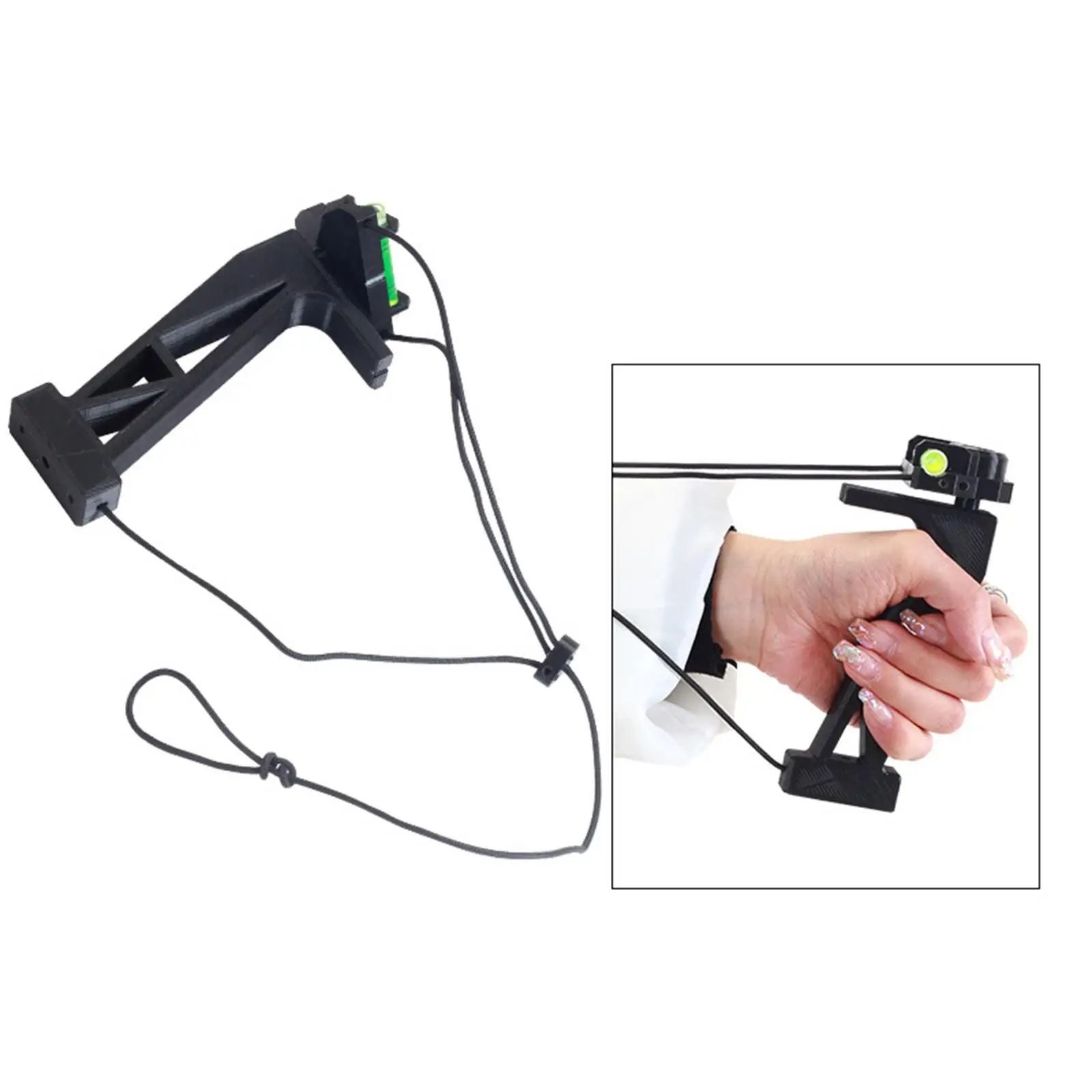 Compound Bow Release Aid with Level Bubble Training Equipment Posture Correction Exerciser Trainer for Shooting Hunting
Compound Bow Release Aid with Level Bubble Training Equipment Posture Correction Exerciser Trainer for Shooting Hunting