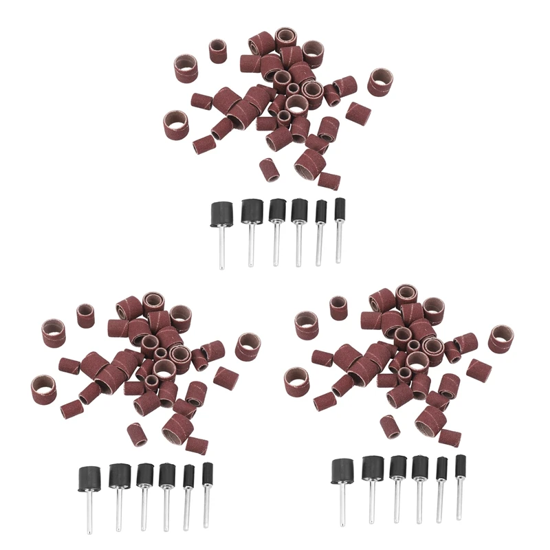 Jumbo 153Pc Drum Sanding Kit - Fits Dremel - Includes Rubber Drum Mandrels - 1/2, 3/8 & 1/4 Inch 
Jumbo 153Pc Drum Sanding Kit - Fits Dremel - Includes Rubber Drum Mandrels - 1/2, 3/8 & 1/4 Inch