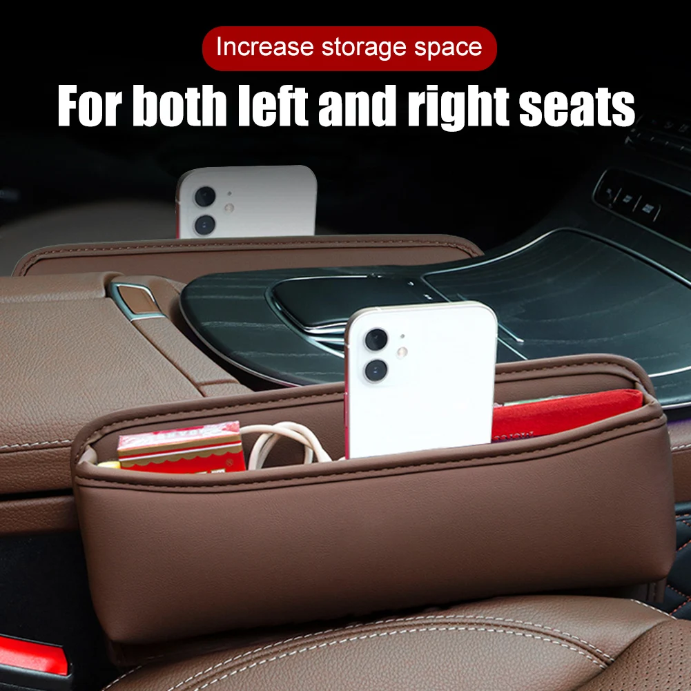 Universal Car Seat Gap Filler PU Leather Center Console Storage Box Phone Holder Left Right Seat Gap Filling Sponge Organizer
Universal Car Seat Gap Filler PU Leather Center Console Storage Box Phone Holder Left Right Seat Gap Filling Sponge Organizer