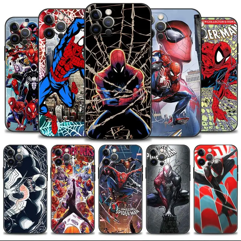 Marvel Super Heros Spider Man Phone Case For Apple iPhone 14 13 12 11 Pro Max 13 12 Mini XS Max XR X 7 8 6 6S Plus Cover Shell
Marvel Super Heros Spider Man Phone Case For Apple iPhone 14 13 12 11 Pro Max 13 12 Mini XS Max XR X 7 8 6 6S Plus Cover Shell