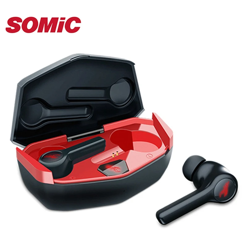 SOMIC TWS Earbuds True Wireless Bluetooth 5.0 Sports Stereophon Handsfree Mini Earphone With Charging Case In-Ear Earbud GX501
SOMIC TWS Earbuds True Wireless Bluetooth 5.0 Sports Stereophon Handsfree Mini Earphone With Charging Case In-Ear Earbud GX501