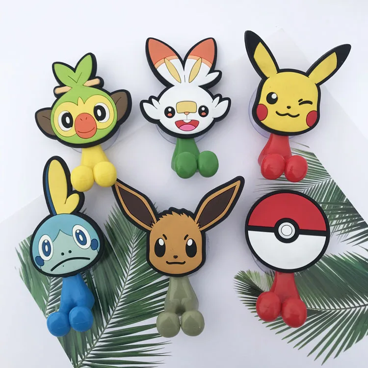New Pokemon Toothbrush Holder Anime Figure Pikachu Gengar Bulbasaur Funny Wall Hook Strong Self Adhesive Hangers Hook Kids Gifts
New Pokemon Toothbrush Holder Anime Figure Pikachu Gengar Bulbasaur Funny Wall Hook Strong Self Adhesive Hangers Hook Kids Gifts