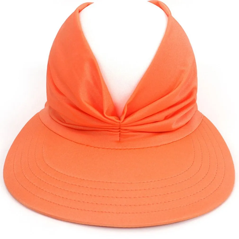

Женская Солнцезащитная Магнитная шляпа с защитой от ультрафиолета, эластичная, с отверстиями, быстросохнущая уличная шляпа от солнца, летняя пляжная шляпа, новинка 2021