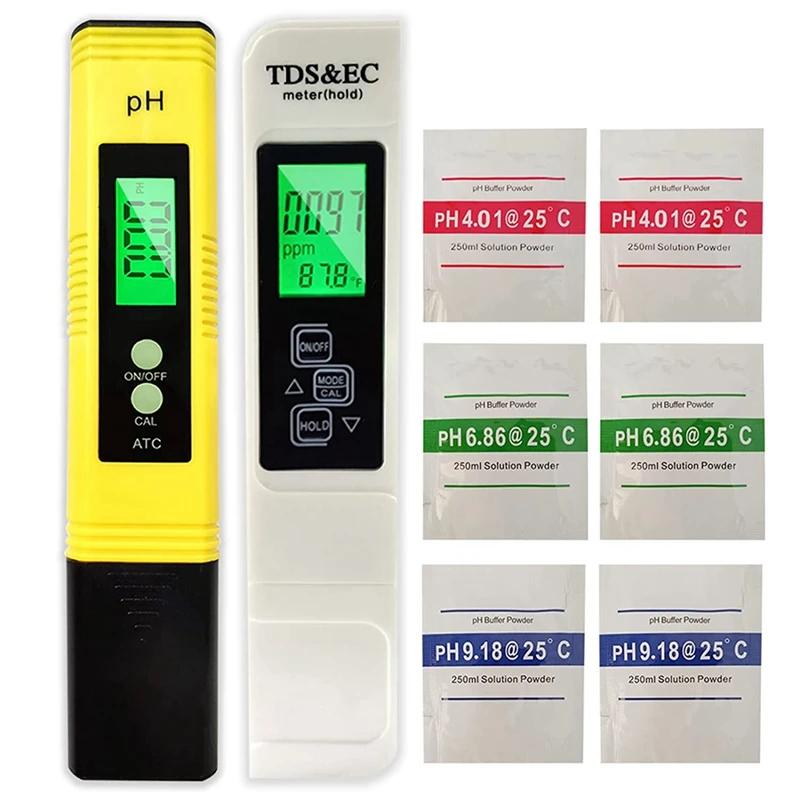 

Water Quality Detection Pen 4 In 1 TDS PH Meter TDS Water Tester For Tap Drinking Water
