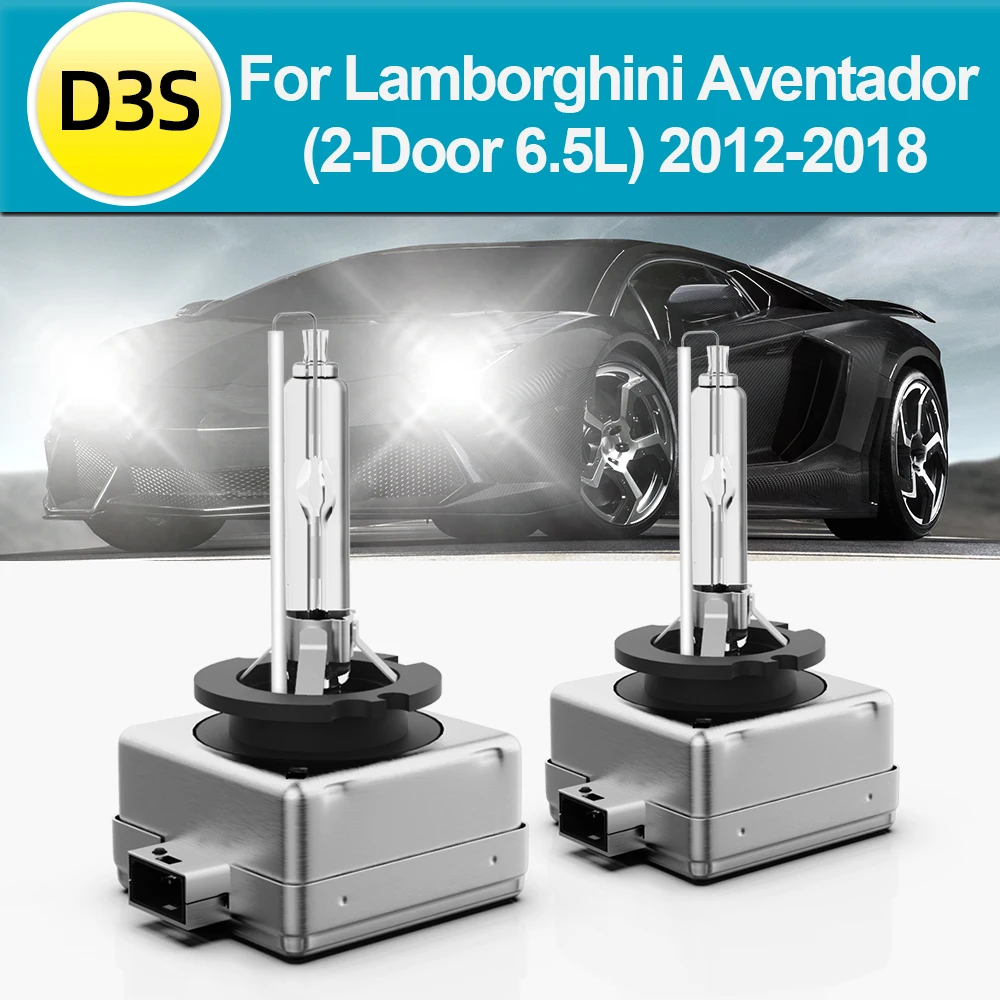 HID Ксеноновые лампы для фар D3S 12V 35W 6000K для Lamborghini Aventador (LP700-4 2-дверь, 6.5L) 2012 2013 2014 2015 2016 2017 2018
HID Ксеноновые лампы для фар D3S 12V 35W 6000K для Lamborghini Aventador (LP700-4 2-дверь, 6.5L) 2012 2013 2014 2015 2016 2017 2018