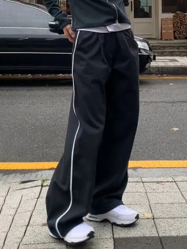 Streetwear Joggers Baggy Parachute Pants Patchwork Striped Loose Y2K Trousers Fashion Sport Casual Basic Wide Leg Sweatpants New
Streetwear Joggers Baggy Parachute Pants Patchwork Striped Loose Y2K Trousers Fashion Sport Casual Basic Wide Leg Sweatpants New