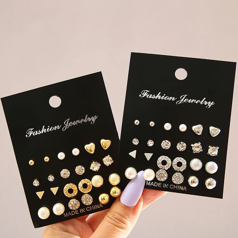 Zircon Crystal Pearl Earrings Fashion Silver Color Geometric Metal Bead Ear Studs For Women Girls 2023 New Trend Daily Jewelry
Zircon Crystal Pearl Earrings Fashion Silver Color Geometric Metal Bead Ear Studs For Women Girls 2023 New Trend Daily Jewelry