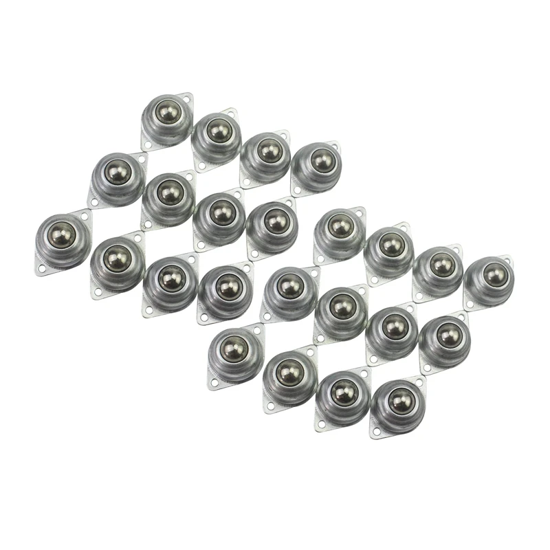 24 Pieces CY-15A Ball Transfers Universal Rotation Ball Conveyor Wheel Caster Roller 5/8 Inch Ball Bearings
24 Pieces CY-15A Ball Transfers Universal Rotation Ball Conveyor Wheel Caster Roller 5/8 Inch Ball Bearings