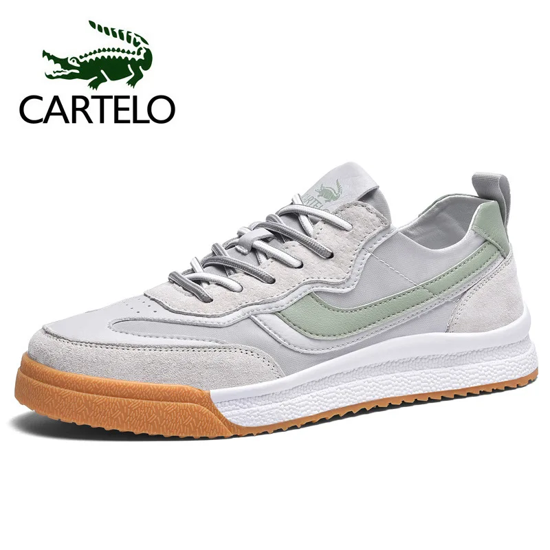 CARTELO Board Shoes Men Soft Hard-Wearing Breathable Student Sports Sneakers for Men Genuine Leather Retro Trendy Casual Shoes
CARTELO Board Shoes Men Soft Hard-Wearing Breathable Student Sports Sneakers for Men Genuine Leather Retro Trendy Casual Shoes