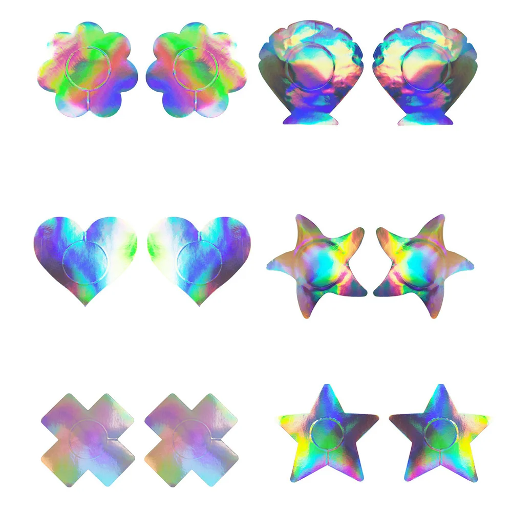 1 Pair Nipple Self Adhesive Breathable Disposable Phantom Laser Waterproof TPU Stickers Breast Petals Lingerie Bra
1 Pair Nipple Self Adhesive Breathable Disposable Phantom Laser Waterproof TPU Stickers Breast Petals Lingerie Bra