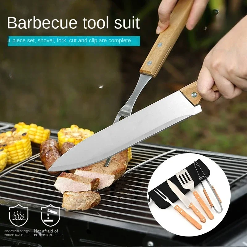 Professional BBQ Utensils Stainless Steel Outdoor Camping Cooking Tool Set BBQ Grill Accessories Set with Bag
Professional BBQ Utensils Stainless Steel Outdoor Camping Cooking Tool Set BBQ Grill Accessories Set with Bag