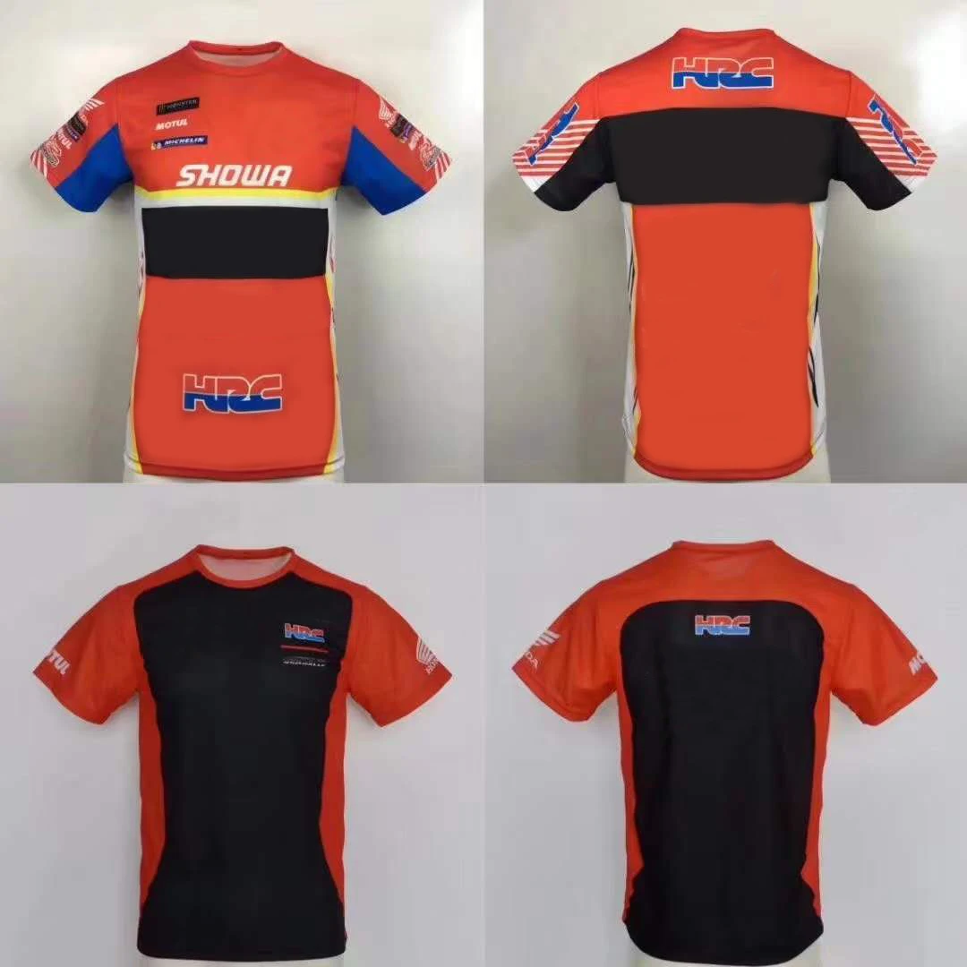 Гоночная футболка для Honda HRC Moto Gp, новинка, быстросохнущая дышащая футболка для мотокросса, мотоцикла, езды на велосипеде, не выцветает
Гоночная футболка для Honda HRC Moto Gp, новинка, быстросохнущая дышащая футболка для мотокросса, мотоцикла, езды на велосипеде, не выцветает