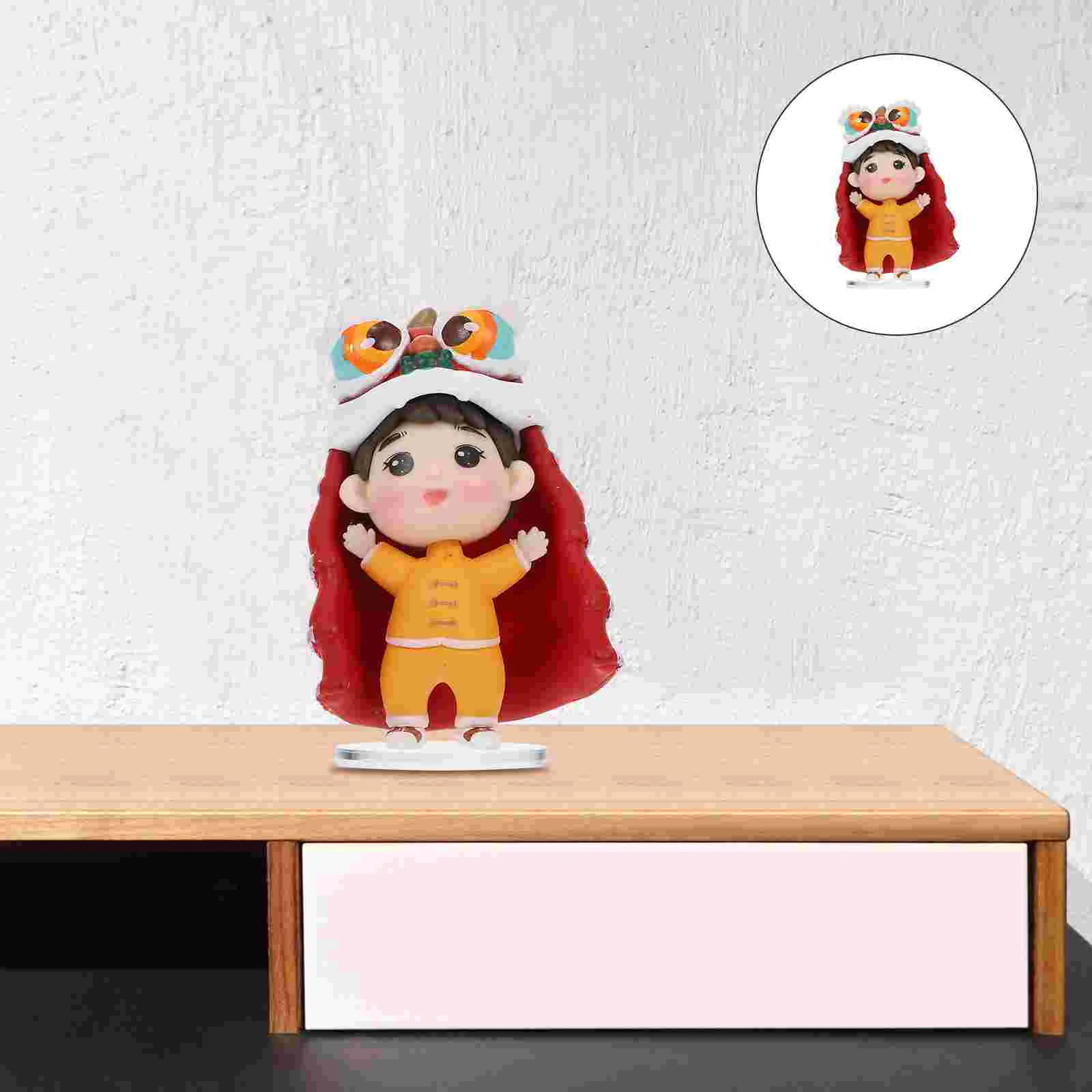 Танцующая фигурка на китайский новый год 2022, талисман в виде знака зодиака, идентификация на новый год (мальчик) 
Танцующая фигурка на китайский новый год 2022, талисман в виде знака зодиака, идентификация на новый год (мальчик)