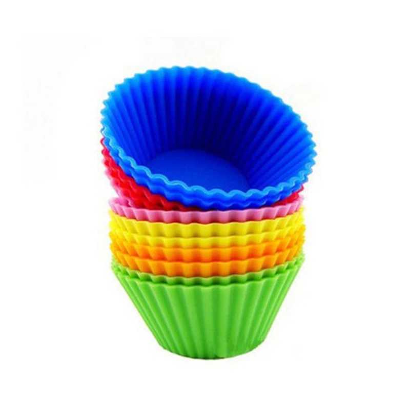 12pcs/Set Silicone Cake Mold Round Shaped Muffin Cupcake Baking Molds Kitchen Cooking Bakeware Maker DIY Cake Decorating Tools
12pcs/Set Silicone Cake Mold Round Shaped Muffin Cupcake Baking Molds Kitchen Cooking Bakeware Maker DIY Cake Decorating Tools