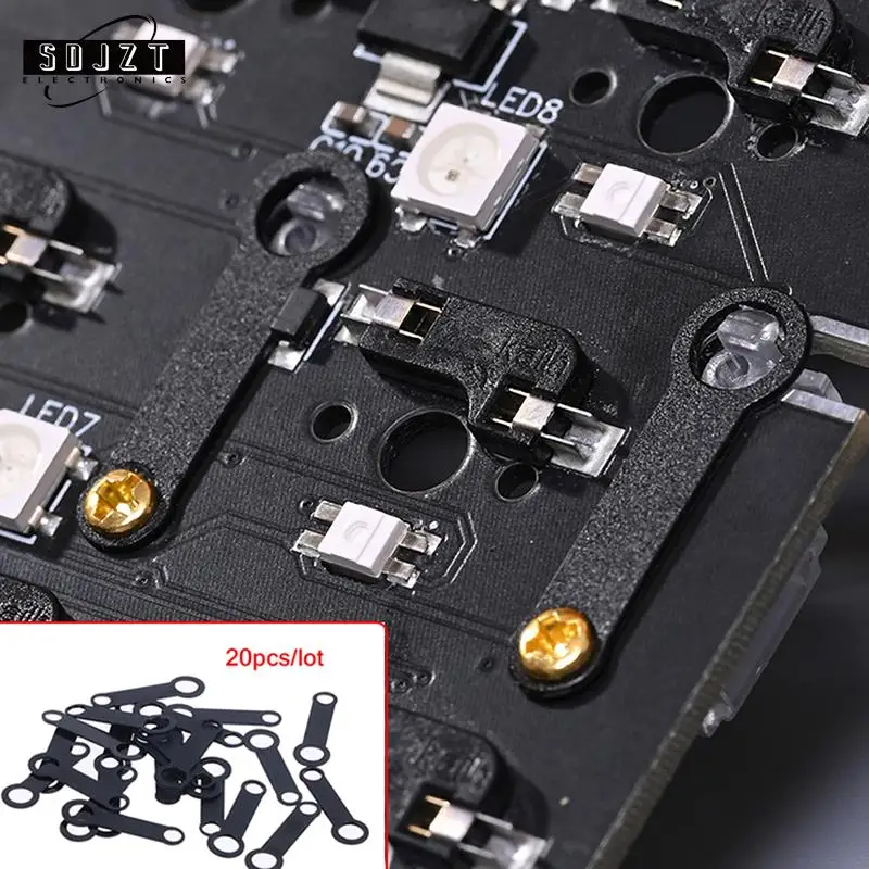 20 шт./упаковка, стабилизаторы для клавиатуры, 1,2 мм
20 шт./упаковка, стабилизаторы для клавиатуры, 1,2 мм