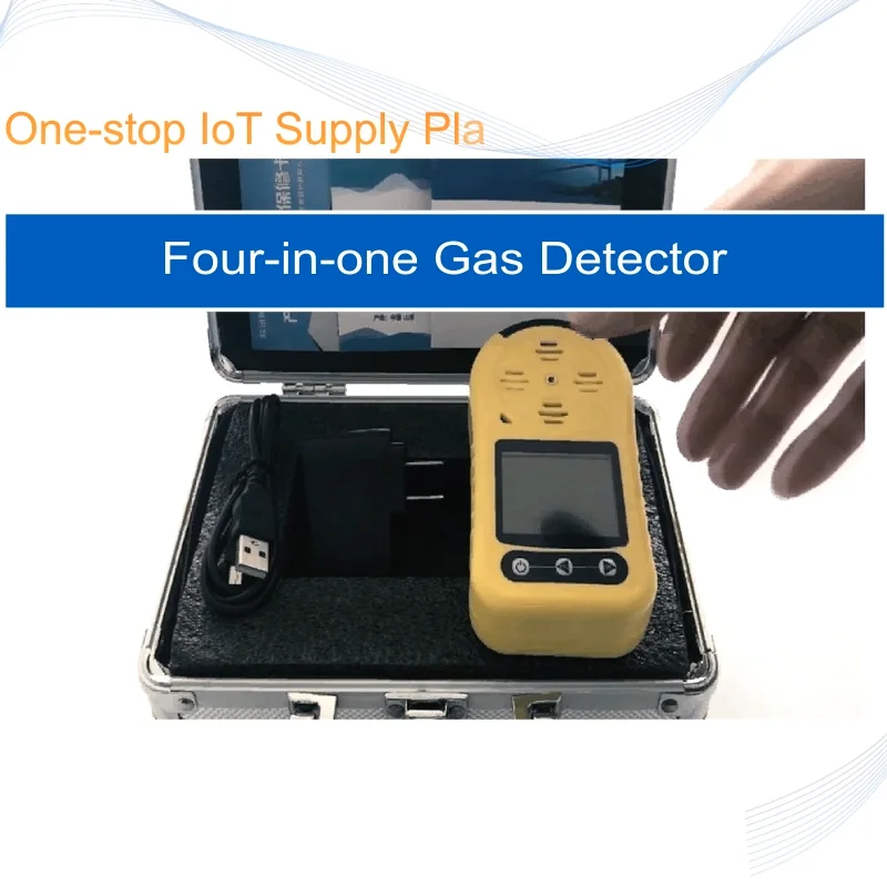 Portable 4 Gases in 1 Detector CO H2S O2 LEL Carbon Monoxide Oxygen Combustible Multi Gas Detector
Portable 4 Gases in 1 Detector CO H2S O2 LEL Carbon Monoxide Oxygen Combustible Multi Gas Detector