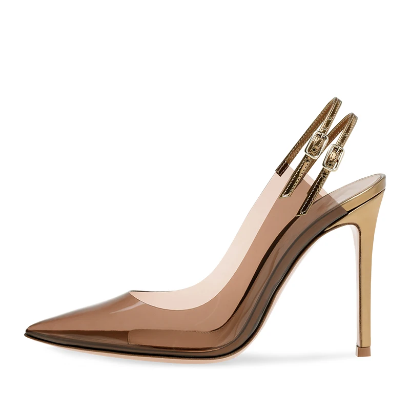 Women Elegant Stiletto High Heels Brown Clear Pumps Party Heels Pointed Toe Transparent Evening Shoes Large Size Slingbacks 2022
Women Elegant Stiletto High Heels Brown Clear Pumps Party Heels Pointed Toe Transparent Evening Shoes Large Size Slingbacks 2022