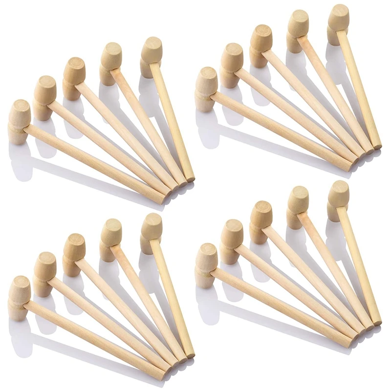 20Pcs Wood Hammers, Wooden Hammer for Chocolate, Multi-Purpose Solid Natural Mini Wooden Hammer for Seafood Crab Lobster
20Pcs Wood Hammers, Wooden Hammer for Chocolate, Multi-Purpose Solid Natural Mini Wooden Hammer for Seafood Crab Lobster