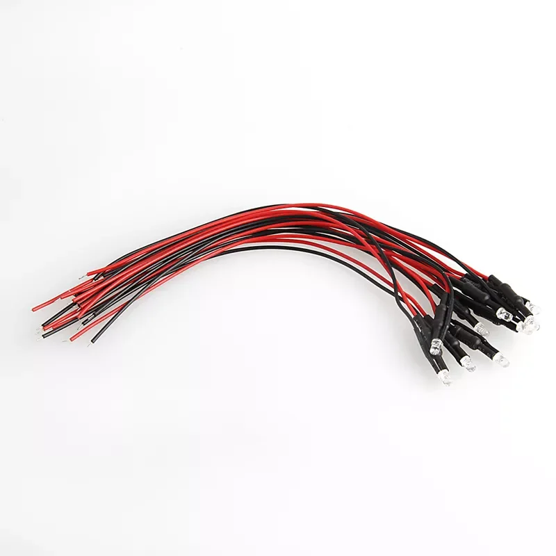 Automobile and motorcycle accessories 10pcs DC 24V Round top 18cm 3mm Pre Wired LED Lamp Light Bulb Emitting Diode
Automobile and motorcycle accessories 10pcs DC 24V Round top 18cm 3mm Pre Wired LED Lamp Light Bulb Emitting Diode
