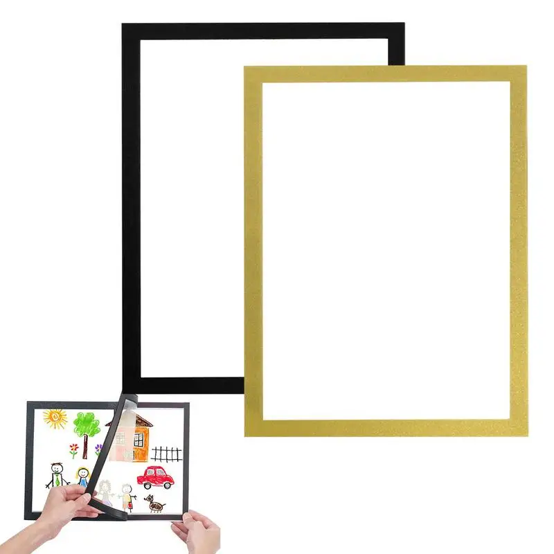 2PCS Front-Opening Diamond Art Picture Frames Magnetic Sign Holder Self-Adhesive Document Picture Poster Frame For Wall
2PCS Front-Opening Diamond Art Picture Frames Magnetic Sign Holder Self-Adhesive Document Picture Poster Frame For Wall