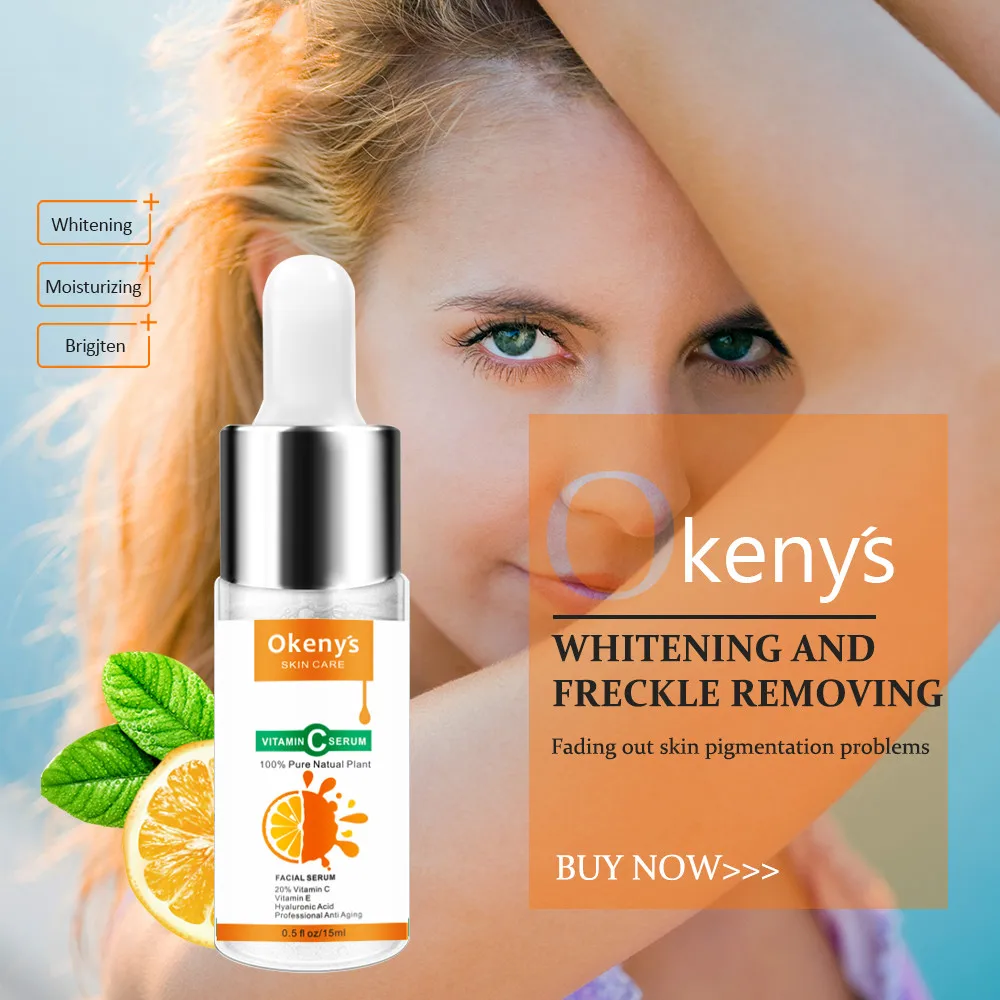 100% Pure Vitamin C Serum Liquid Vc Face Serum Fade Dark Spot Freckle Removal Acne Scars Hyaluronic Acid Anti-wrinkle Anti Aging
100% Pure Vitamin C Serum Liquid Vc Face Serum Fade Dark Spot Freckle Removal Acne Scars Hyaluronic Acid Anti-wrinkle Anti Aging