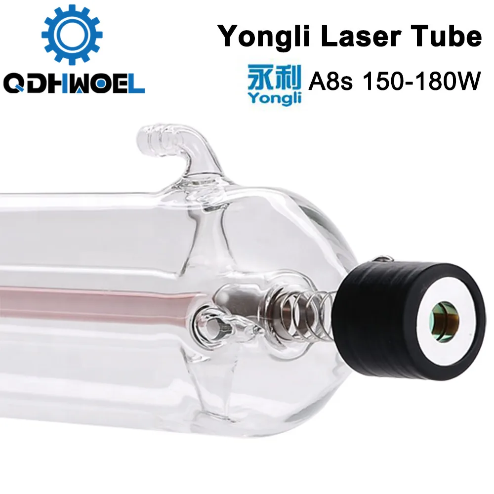 

Yongli A8s 150W - 180W CO2 Laser Tube Wooden Case Box Packing Length 1850 Dia. 80mm for CO2 Laser Engraving Cutting Machine