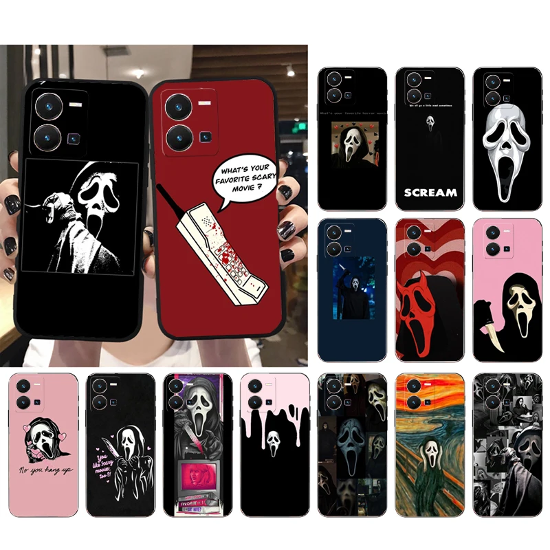 Ghostface Scream Phone Case for VIVO Y53S Y33S Y22S Y11S Y31 Y21 Y70 Y20 Y21S Y72 Y35 Y51 Y01 V23E V21 V23 V21E Funda
Ghostface Scream Phone Case for VIVO Y53S Y33S Y22S Y11S Y31 Y21 Y70 Y20 Y21S Y72 Y35 Y51 Y01 V23E V21 V23 V21E Funda