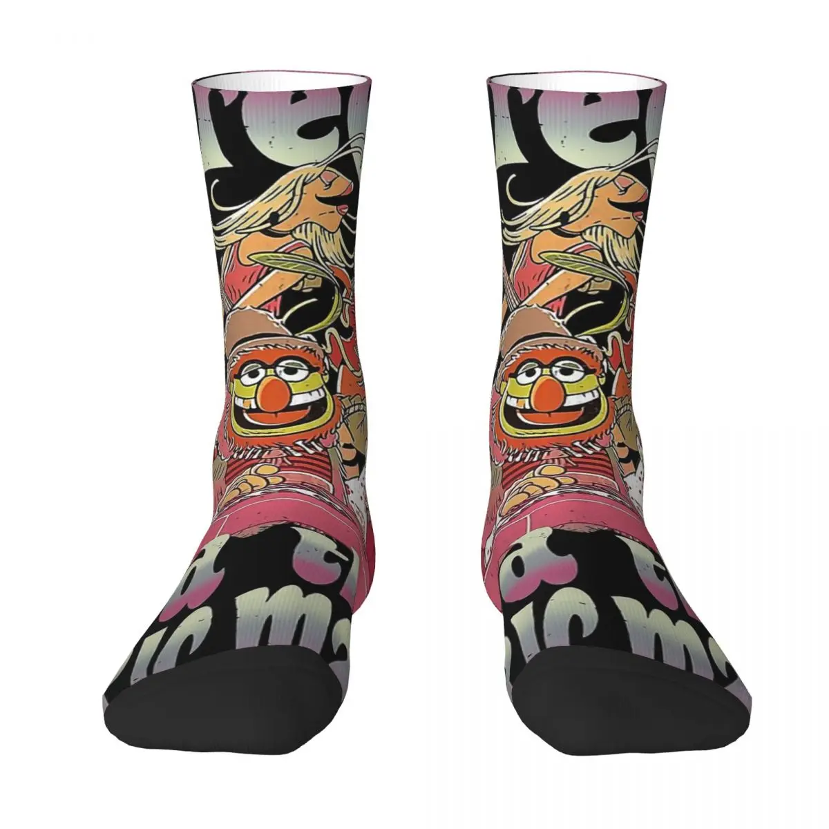 Мужские и женские ветрозащитные носки The Muppets Show Dr. Teeth And The Electric Mayhem, новые весенне-летние и осенние зимние чулки, подарок 
Мужские и женские ветрозащитные носки The Muppets Show Dr. Teeth And The Electric Mayhem, новые весенне-летние и осенние зимние чулки, подарок