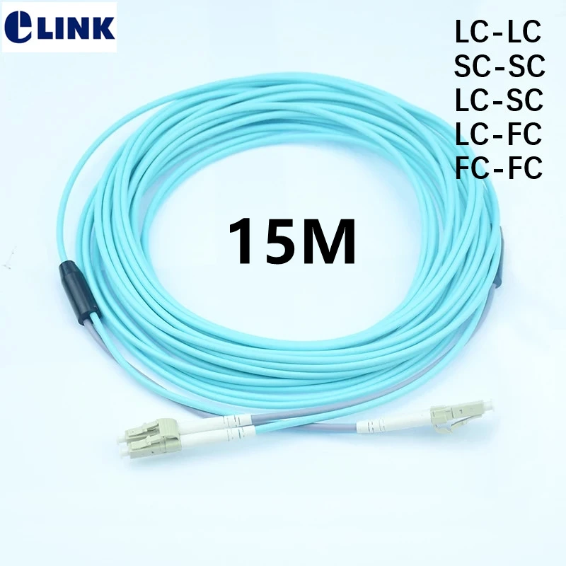 5 шт. 15mtr OM3 армированный патчкорд, 2 волокна, SC-SC LC-LC, армированный джемпер ftth, 2-жильный оптический волоконный кабель, дуплексный кабель ELINK
5 шт. 15mtr OM3 армированный патчкорд, 2 волокна, SC-SC LC-LC, армированный джемпер ftth, 2-жильный оптический волоконный кабель, дуплексный кабель ELINK