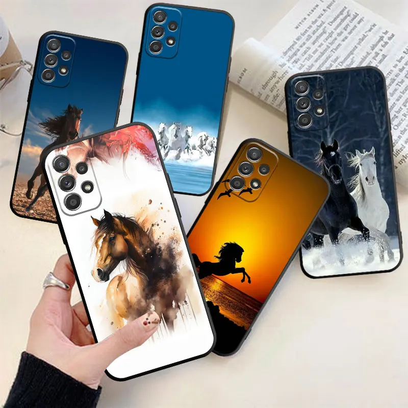 Running Horse Phone Case For Samsung Galaxy A53 A52 A70 A71 5G A73 NOTE 8 9 10 A22 LITE PLUS 20 ULTRA M52 M31 Cover Coque
Running Horse Phone Case For Samsung Galaxy A53 A52 A70 A71 5G A73 NOTE 8 9 10 A22 LITE PLUS 20 ULTRA M52 M31 Cover Coque