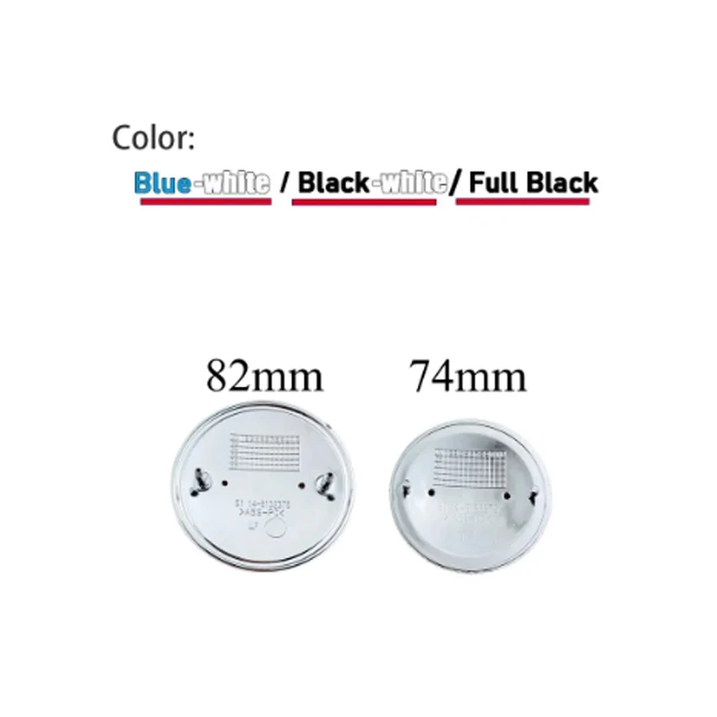 2pcs 82mm 74mm Car Emblem Badge Hood Front Rear Trunk Logo For E46 E39 E38 E90 E60 Z3 Z4 X3 X5 X6 Accessories 51148132375
2pcs 82mm 74mm Car Emblem Badge Hood Front Rear Trunk Logo For E46 E39 E38 E90 E60 Z3 Z4 X3 X5 X6 Accessories 51148132375