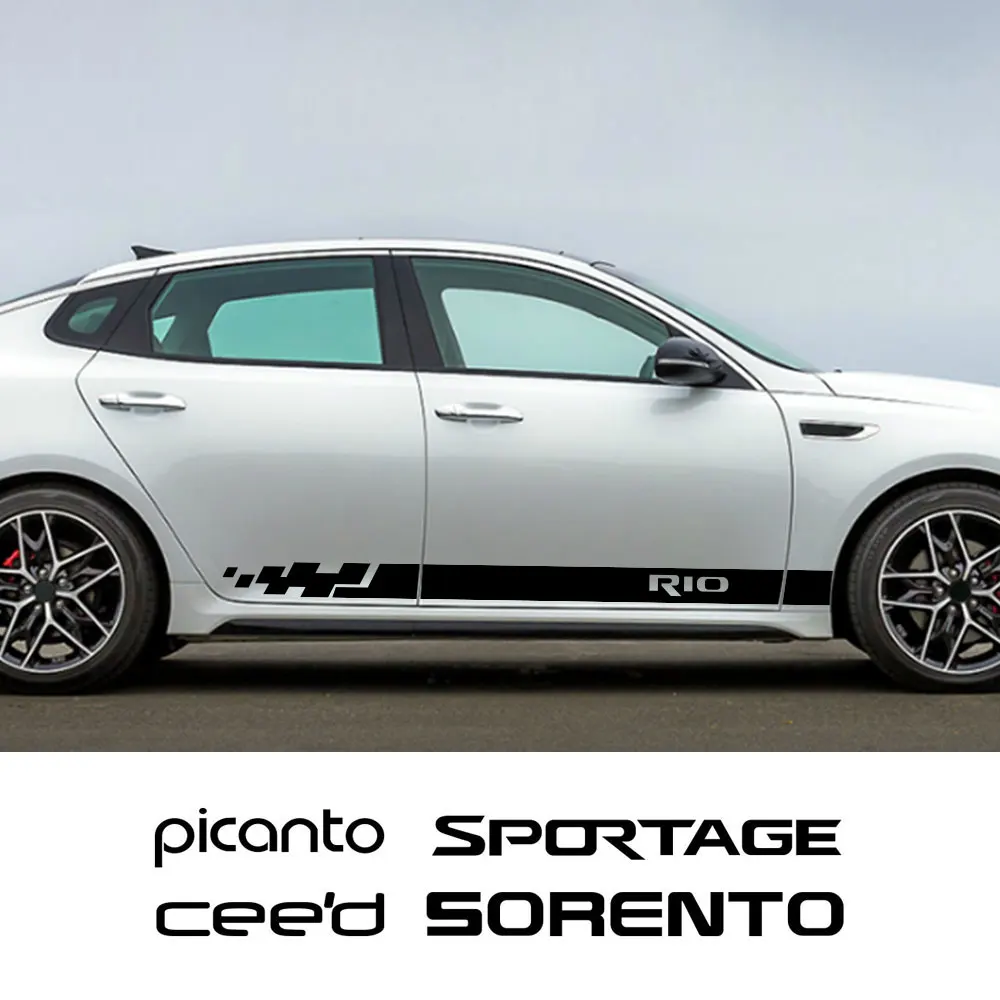 2PCS Car Side Sticker For Kia Sportage Rio Cadenza Ceed Forte K9 Optima Picanto Sorento Soul Vinyl Film Decal Auto Accessories
2PCS Car Side Sticker For Kia Sportage Rio Cadenza Ceed Forte K9 Optima Picanto Sorento Soul Vinyl Film Decal Auto Accessories