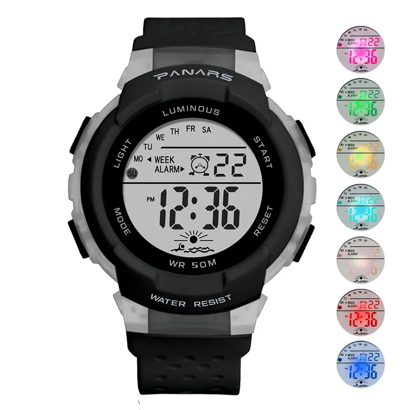 SYNOKE Military Sports Watch LED Men Waterproof Clock Male Women's Digital Watches Multifunction Girl Boy Relojes Wristwatch New
SYNOKE Military Sports Watch LED Men Waterproof Clock Male Women's Digital Watches Multifunction Girl Boy Relojes Wristwatch New