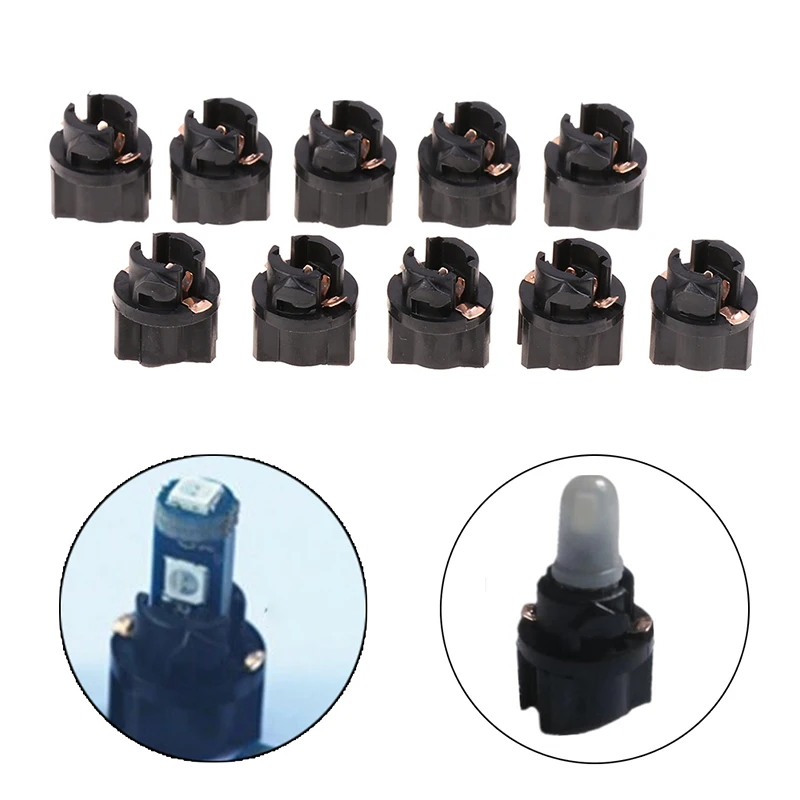 10Pcs T5 LED Twist Socket PC74 Instrument Panel Cluster Replacement Socket Lamp Holder Bulb Holder
10Pcs T5 LED Twist Socket PC74 Instrument Panel Cluster Replacement Socket Lamp Holder Bulb Holder