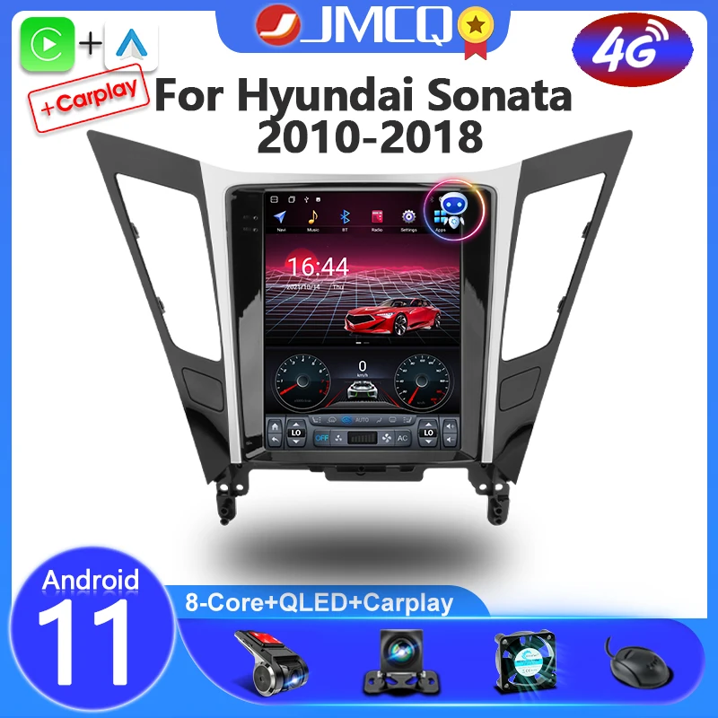 Android 11 2 Din Car Radio For Hyundai Sonata 2010-2018 Multimedia Video Player Navigation 4G Carplay/Android Auto Head Unit DVD
Android 11 2 Din Car Radio For Hyundai Sonata 2010-2018 Multimedia Video Player Navigation 4G Carplay/Android Auto Head Unit DVD
