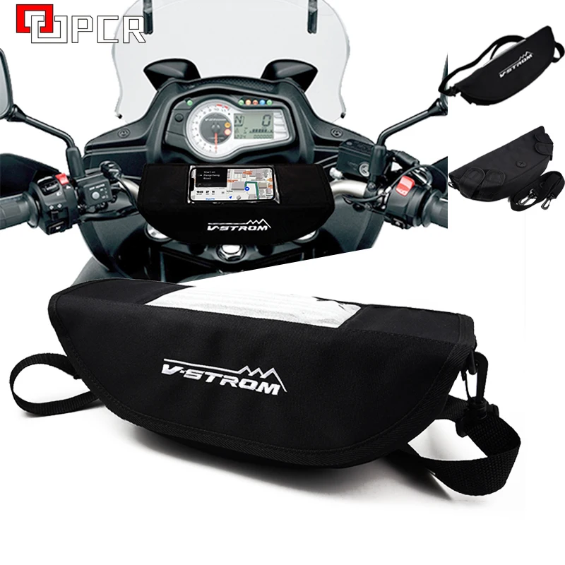 Motorcycle Handlebar Waterproof Storage Navigation Travel Bag For Suzuki VStrom V-Strom 650 1000 1050 XT DL 650 DL1000
Motorcycle Handlebar Waterproof Storage Navigation Travel Bag For Suzuki VStrom V-Strom 650 1000 1050 XT DL 650 DL1000