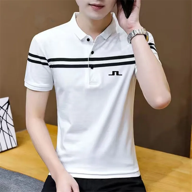 Men's Golf Shirt Summer Sports Golf Clothing Cotton Stripe Short Sleeve T-shirt Man Golf Wear Quick Dry Breathable Polo Shirts
Men's Golf Shirt Summer Sports Golf Clothing Cotton Stripe Short Sleeve T-shirt Man Golf Wear Quick Dry Breathable Polo Shirts