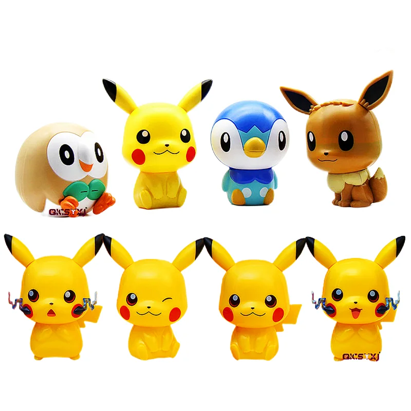 Pokémon Twisted Egg Pokémon Pikachu Eevee Piplup Rowlet Snorlax Cartoons Movie Mini Toy Doll Anime Figure Ornaments Kids GIft
Pokémon Twisted Egg Pokémon Pikachu Eevee Piplup Rowlet Snorlax Cartoons Movie Mini Toy Doll Anime Figure Ornaments Kids GIft