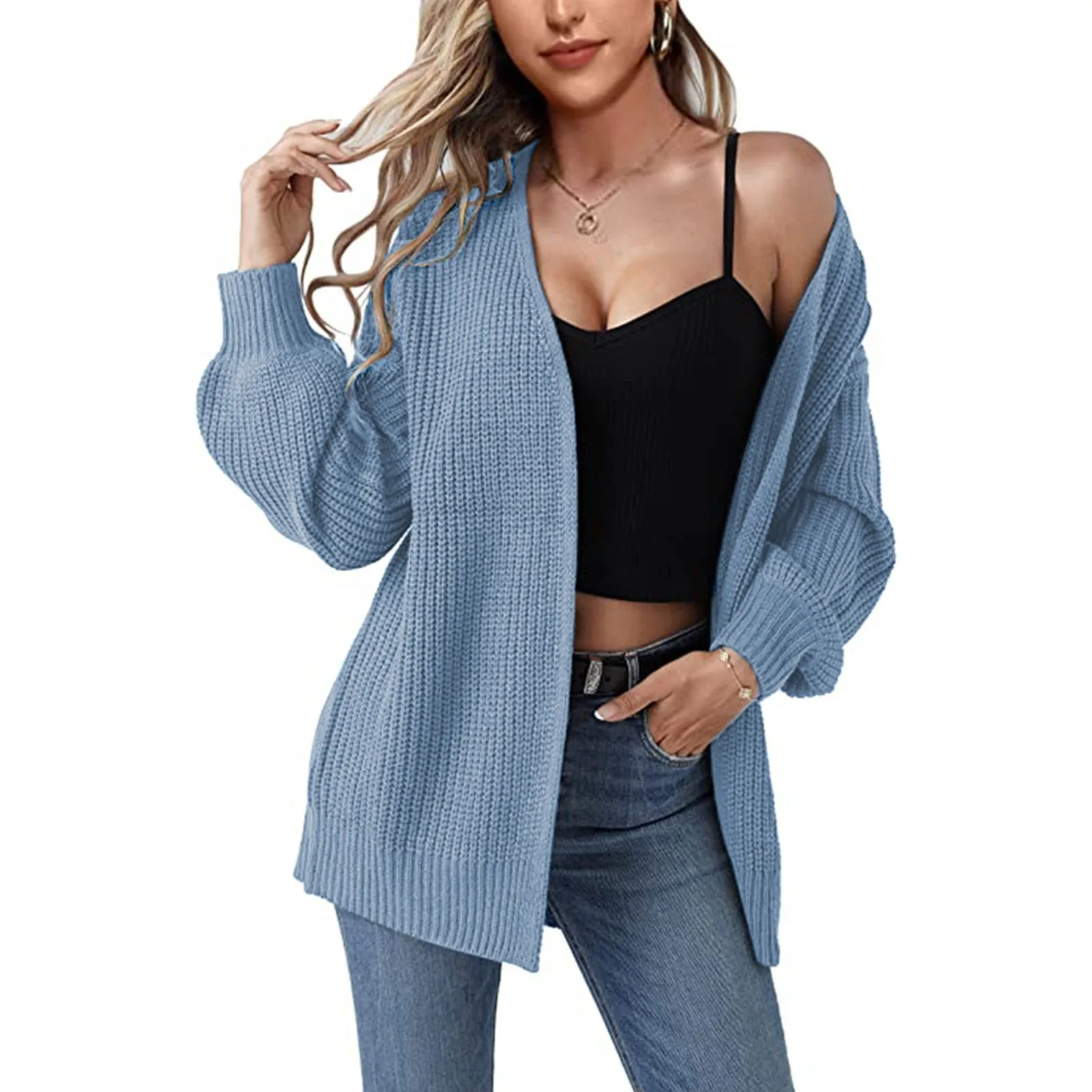 Women's Autumn Solid Color Loose Version Close Sleeve Long Sleeve Coarse Knit Sweater Suitable For Family Travel Lohas Time
Women's Autumn Solid Color Loose Version Close Sleeve Long Sleeve Coarse Knit Sweater Suitable For Family Travel Lohas Time