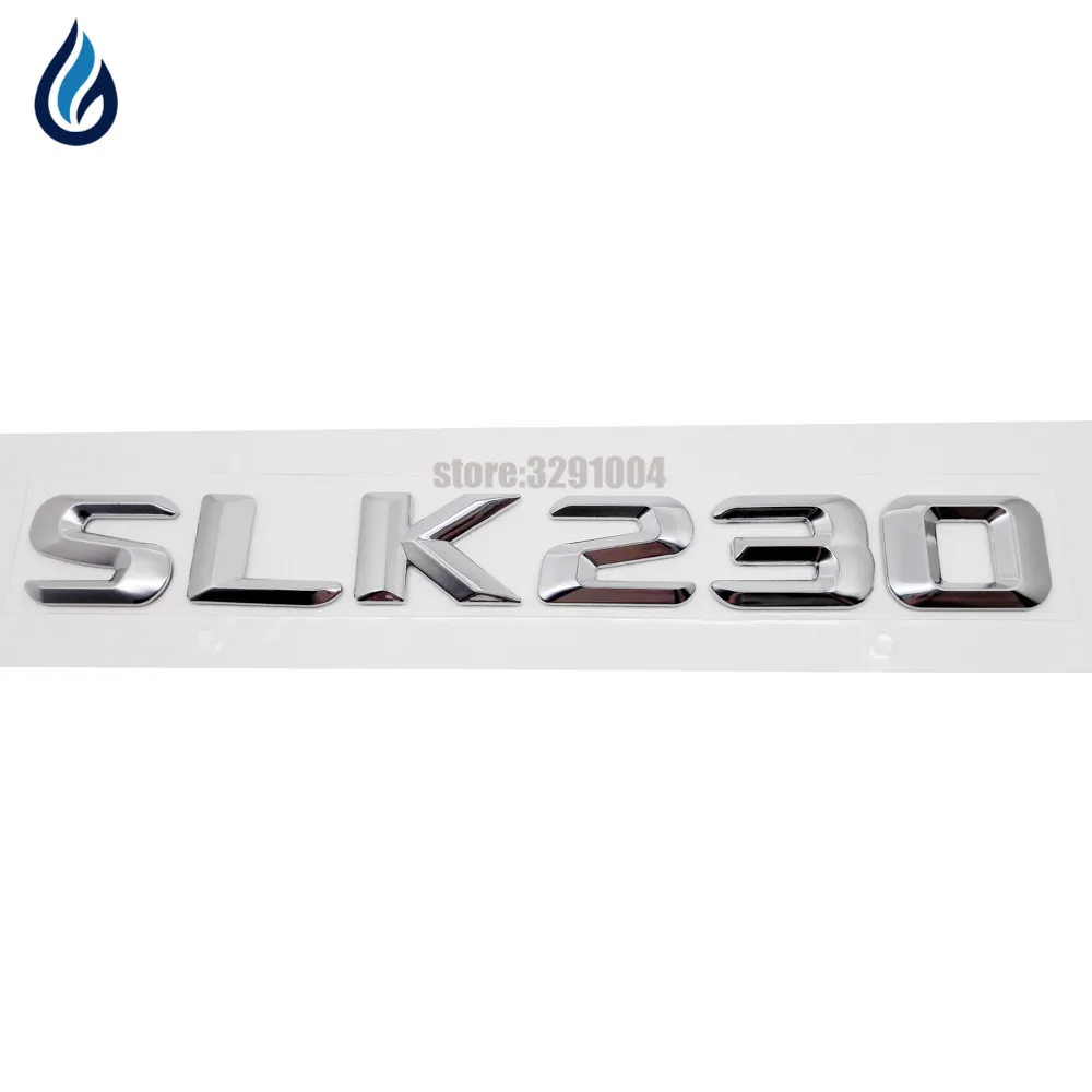 For Mercedes Benz Slk Class Slk230 W171 R170 R171 Smart Fortwo W212 W204 W211 Car Rear Trunk Number Letters Badge Emblem Decal
For Mercedes Benz Slk Class Slk230 W171 R170 R171 Smart Fortwo W212 W204 W211 Car Rear Trunk Number Letters Badge Emblem Decal