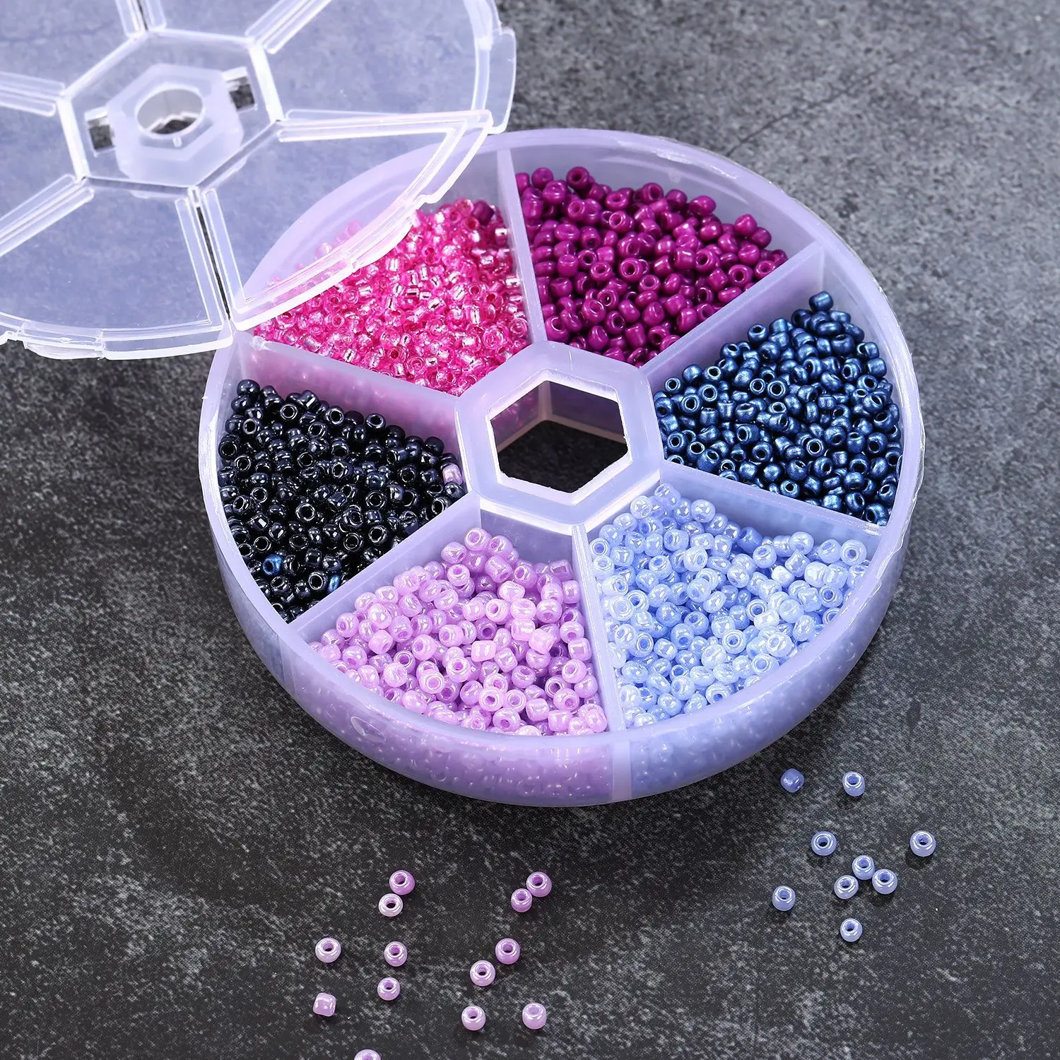 3900pcs Glass Seed Beads For Jewelry Making Pony Beads Kit For Needlework 2mm Charm Beads DIY Necklace Bracelet Jewelry Material
3900pcs Glass Seed Beads For Jewelry Making Pony Beads Kit For Needlework 2mm Charm Beads DIY Necklace Bracelet Jewelry Material
