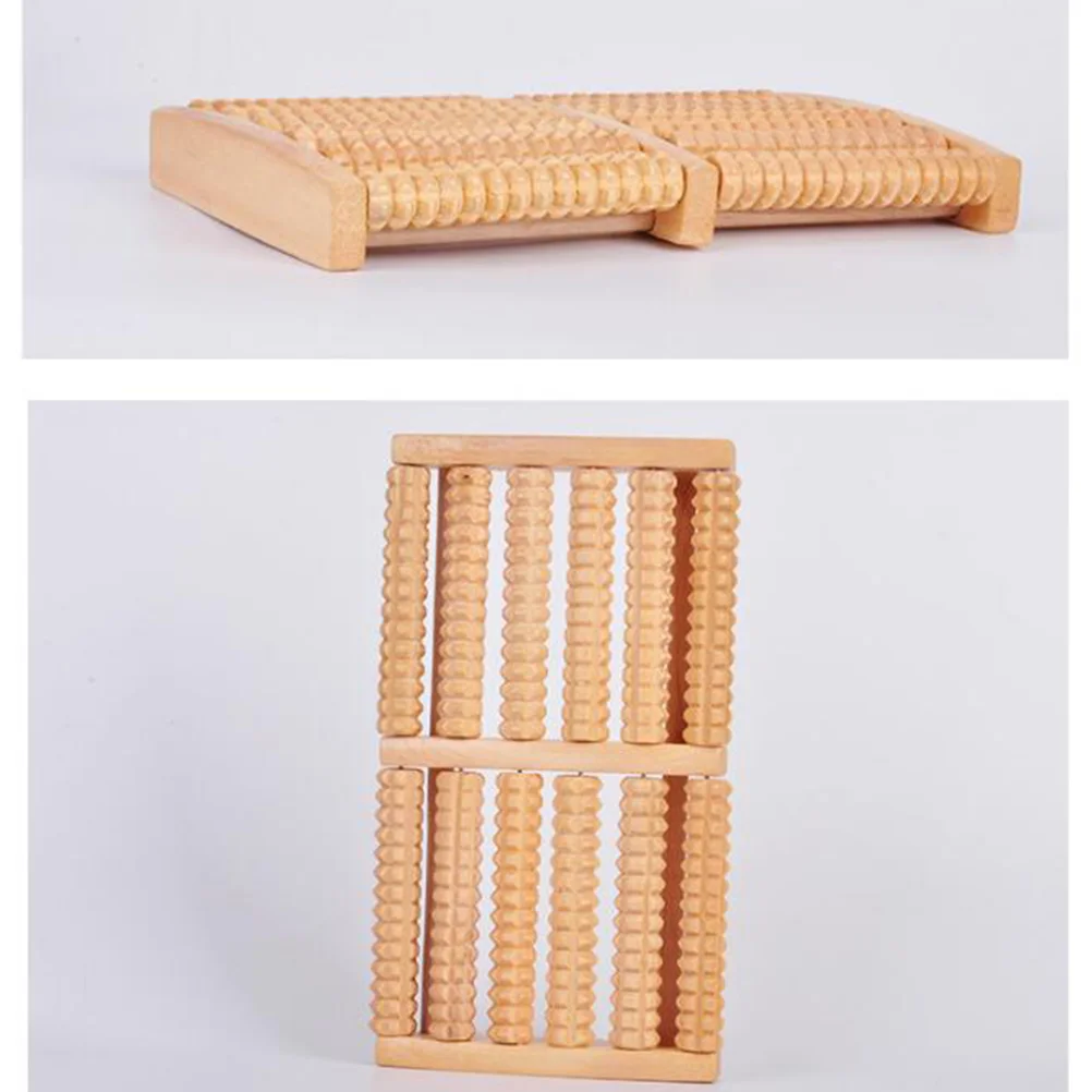 1pc 6-Row Wooden Foot Foot Roller Tehsion Relief Sturdy Health Care Trigger Point Roller
1pc 6-Row Wooden Foot Foot Roller Tehsion Relief Sturdy Health Care Trigger Point Roller