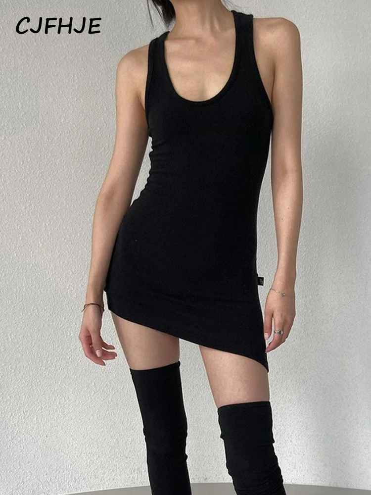 CJFHJE 2022 Sleeveless Hollow Out Sexy Mini Dress Summer Women Fashion Streetwear Outfits Cute Solid Y2K Party Clothing
CJFHJE 2022 Sleeveless Hollow Out Sexy Mini Dress Summer Women Fashion Streetwear Outfits Cute Solid Y2K Party Clothing